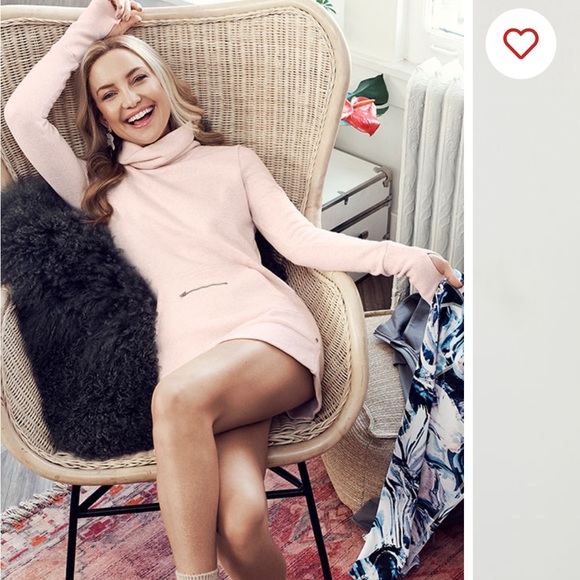 Fabletics funnel neck tunic sweatshirt cream - Picture 3 of 15